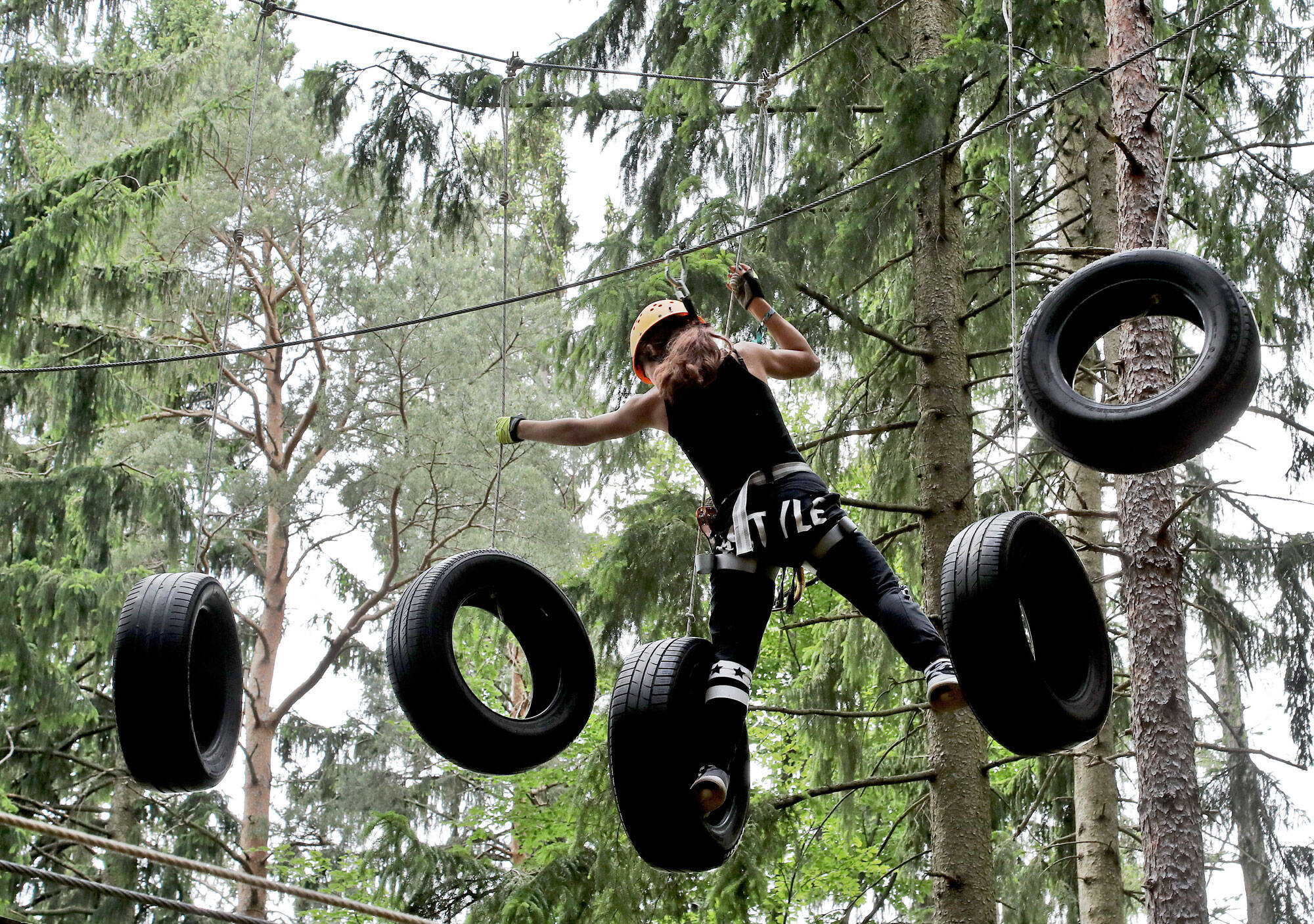 Kletterpark hintergrund fv